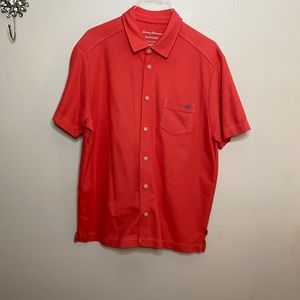 Coral colored, Men’s M, Polo worn once, LIKE NEW